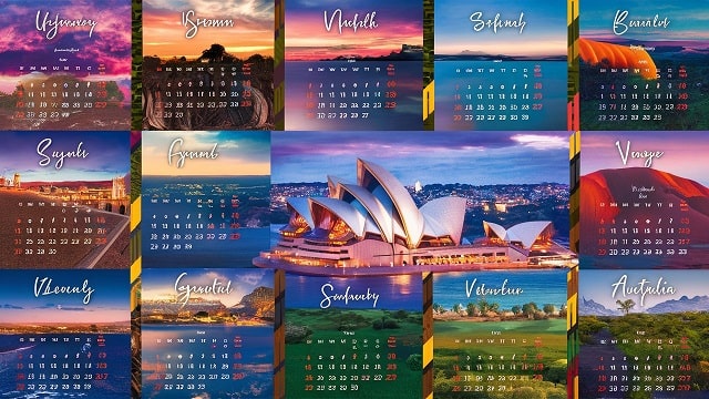 Australian Calendars
